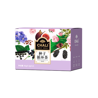 CHALI茶里 种子循环茶亚麻籽桑葚黑枸杞红玫瑰调理养生独立茶包