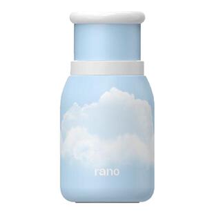 rano乐序保温杯杯高颜值陶瓷内胆水杯咖啡随行云朵水壶女生家用