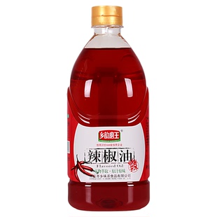 乡韵磨王辣椒油1L朝天椒商用餐饮饭店大桶红油海鲜无辣椒精无添加