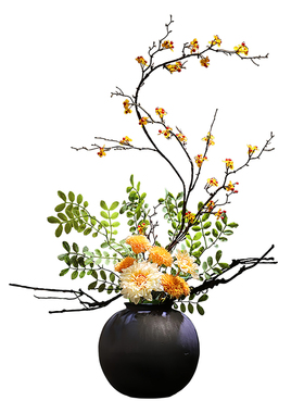 禅意宋代美学陶瓷花瓶新中式摆件