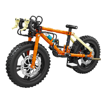 高博乐山地车拼装积木益智玩具