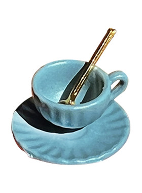 糖小条娃屋配件6分杯子咖啡杯