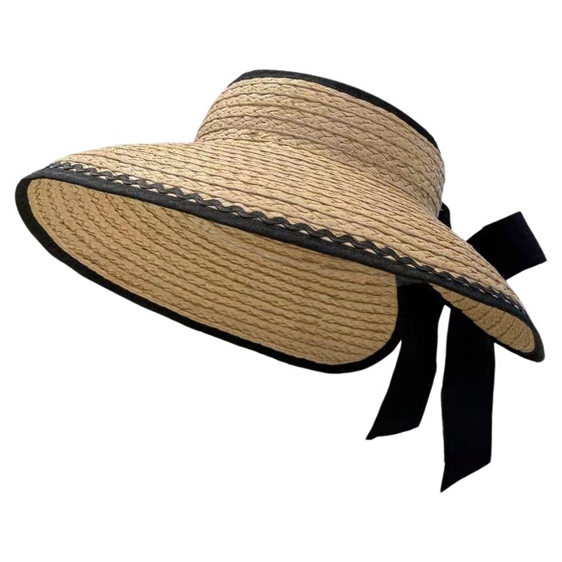 灵允大帽檐遮阳草帽女夏厂家直销