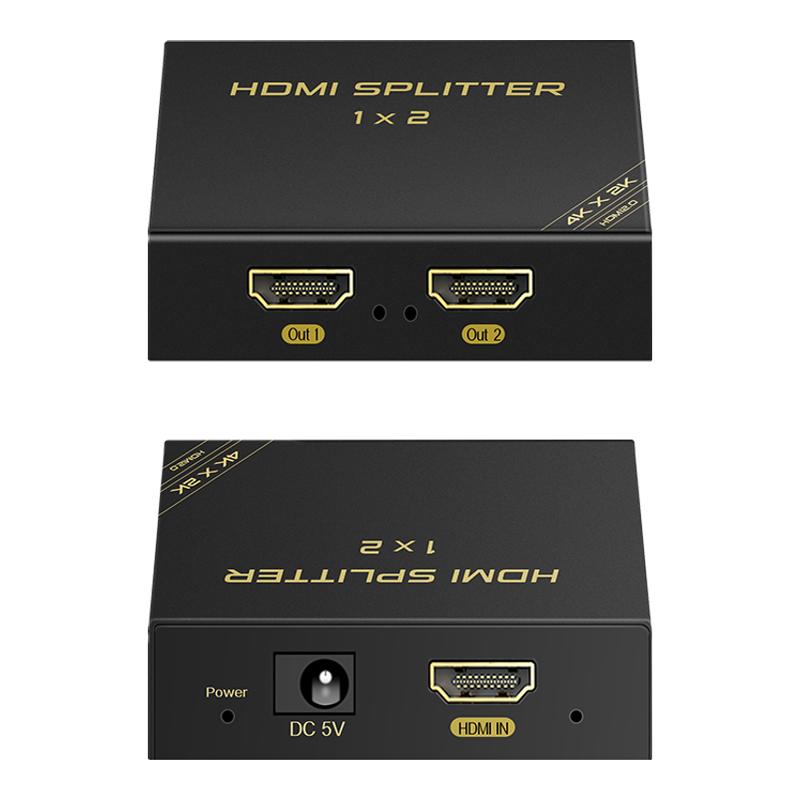 HDMI分配器高清一进二出分配器