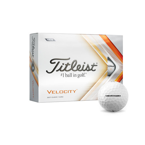 Titleist泰特利斯Velocity 高尔夫球 爆炸性球速 为距离而生