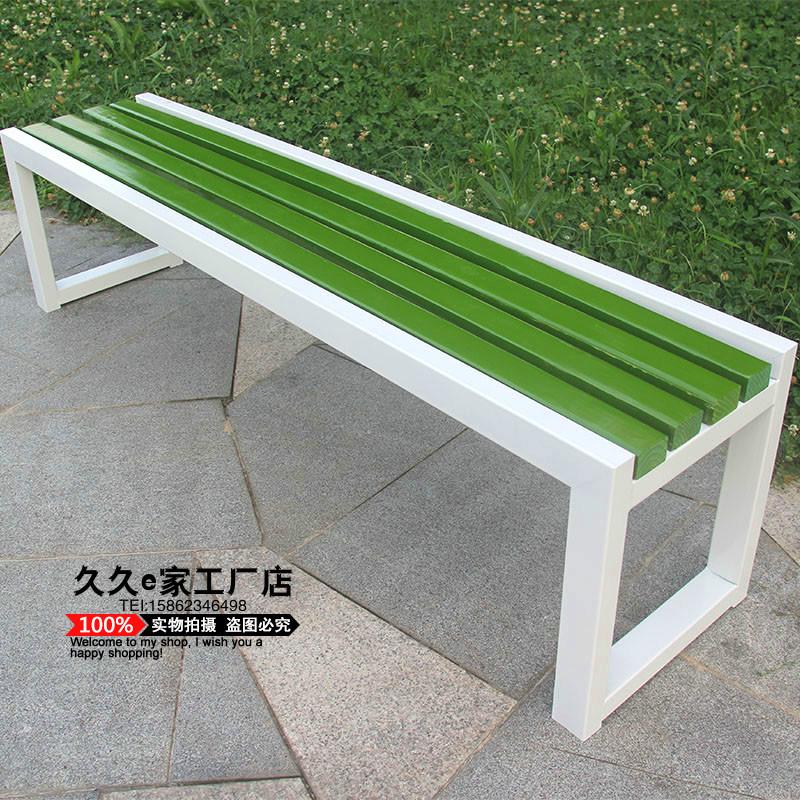 公园椅户外长椅防腐休闲排椅浴室长椅子休息铁艺长凳阳台实木条凳