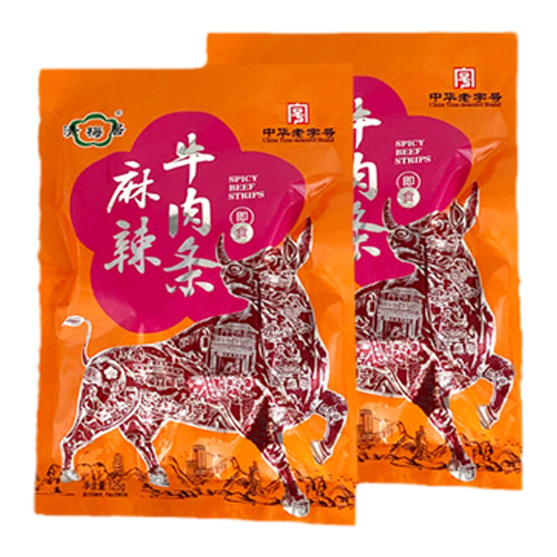 清梅居牛肉麻辣劲道耐嚼零食