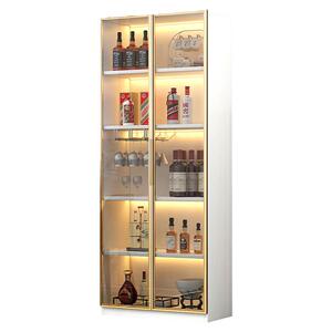 酒柜轻奢玻璃家用定制