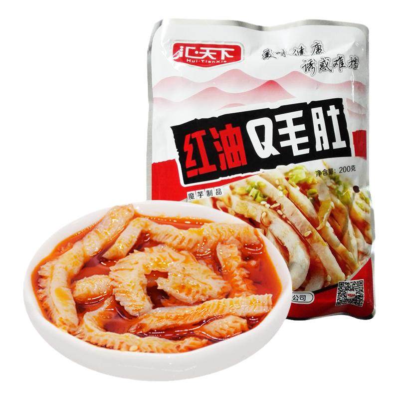 汇天下大包Q毛肚袋魔芋丝素食4包