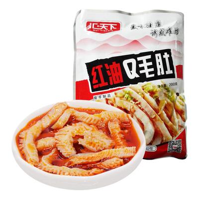 汇天下大包Q毛肚袋魔芋丝素食4包