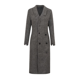 MPAM中长款羊驼毛羊毛慵懒风双面呢羊毛大衣