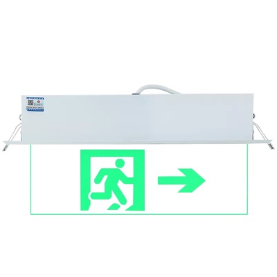 π拿斯特透明嵌顶安全出口指示牌