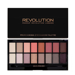 网红张凯毅推荐英国makeup revolution大地南瓜色16色桃花眼影盘