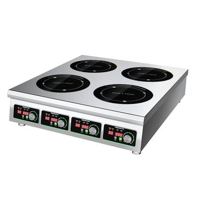 猛世商用电磁炉多头电陶炉3500w大功率4眼煲仔炉四六头麻辣烫灶