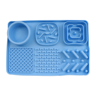 旭远多功能酸奶舔食垫猫咪狗狗舔舔盘加厚吃饭慢食碗垫子丰容玩具