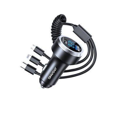 车载充电器超级快充点烟器转换充电头汽车用充电适用华为苹果小米