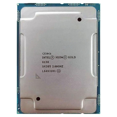 Intel金牌6138 20核心40线程CPU 主频2.0GHz 3647针服务器处理器