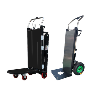 电动爬楼机搬货楼梯搬运车履带式上下楼神器全自动小型载重气瓶新