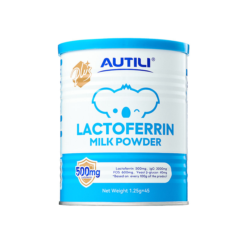 崔玉涛亲研澳特力乳铁蛋白调制乳粉澳洲免疫球蛋白儿童乳铁大蓝罐