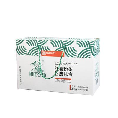 和正农场红薯粉条粉皮配料表干净