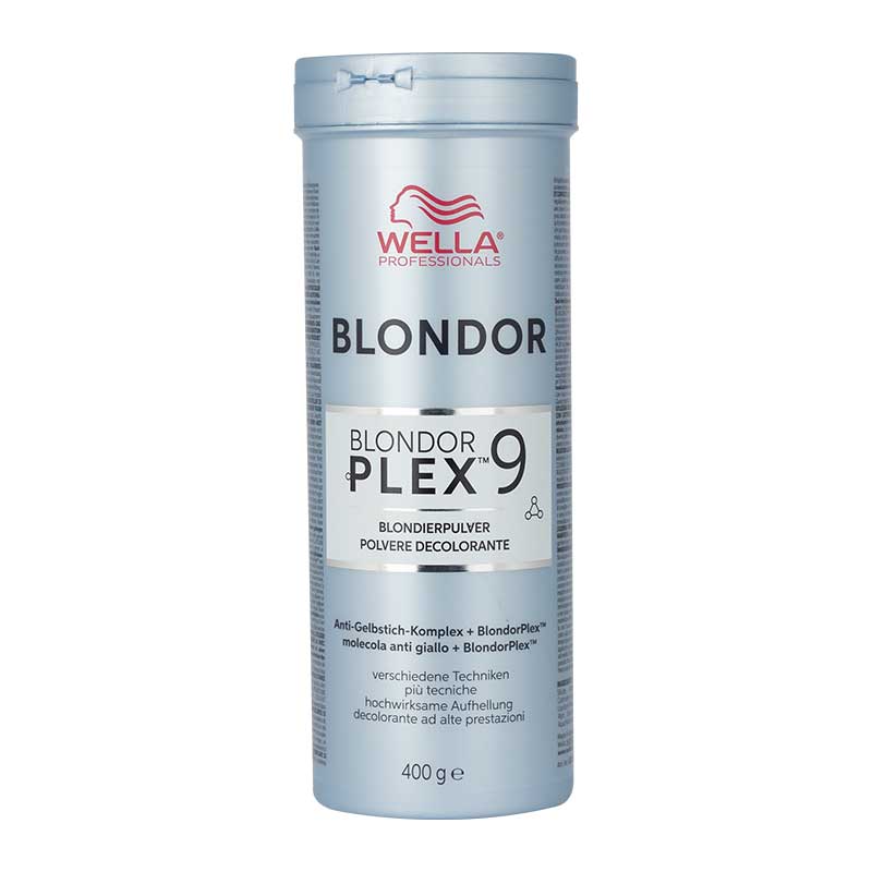 wella9度漂粉双氧乳