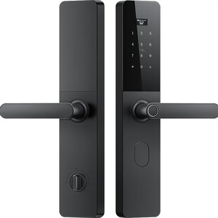 幻侣指纹锁家用防盗门智能门锁入户门电子密码锁十大半自动人脸