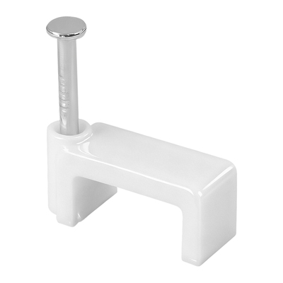 沪心钢钉线卡方形电线固定钉线卡子网线扣墙钉线钉电线卡扣理线器