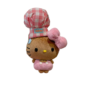 日本BOOKOFF可爱豆豆眼hellokitty玩偶挂件毛绒公仔钥扣生日礼物