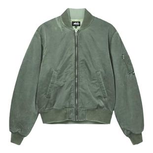 Makemore飞行夹克男新款MA1潮流美式复古休闲宽松保暖棉服外套女