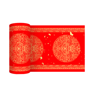 2026新款加厚空白手写对联专用纸高档纳米砑光长卷万年红书画纸作品纸自写春联福字蜡染洒金红纸春节结婚过年