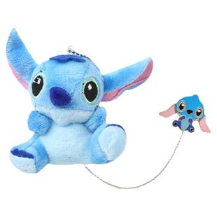 史迪仔玩偶胸针情侣套装毛绒别针星际宝贝公仔史迪奇徽章书包挂件