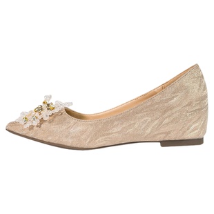 羊皮革dingyun丁允内增高单鞋秀禾婚鞋伴娘鞋日常可穿水晶高跟鞋