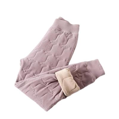 女童校服神器棉裤内搭加绒内穿裤子秋冬季学生加厚男款儿童保暖裤