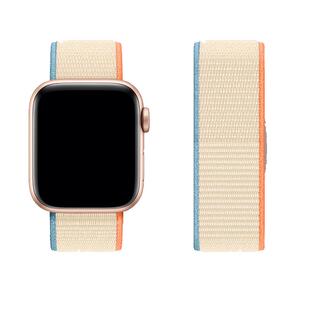 适用Applewatch8表带苹果手表回环运动iwatch7/6/5/4/3/2SE透气带