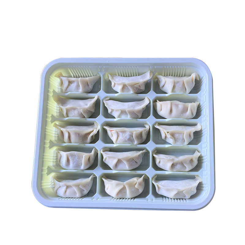 一次性冷冻分格饺子专用盒子托盘水饺馄饨盒带盖饺子店打包外卖盒