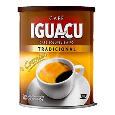 IGUACU巴西纯黑咖啡速溶黑咖啡