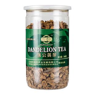 东北蒲公英根茶200g长白山干货炒熟婆婆丁根新鲜炒熟切片罐装包邮