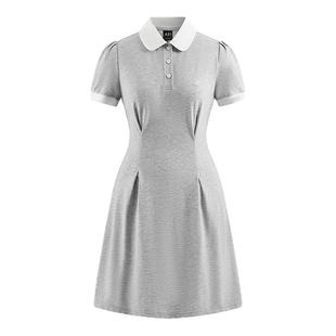 A21女装修腰休闲连衣裙短裙娃娃领包袖裙吊带碎花裙小性感包臀裙