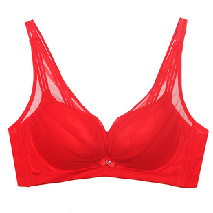 玉姿一族胸罩清仓特价6801 B杯中厚无钢圈舒适性感聚拢内衣