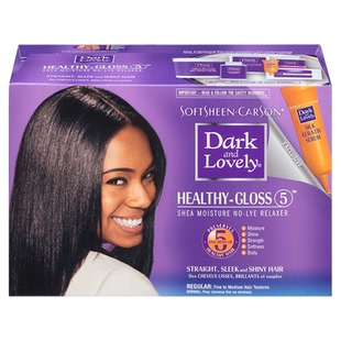 softsheen dark and lovely hair relaxer regular头发软化剂柔顺