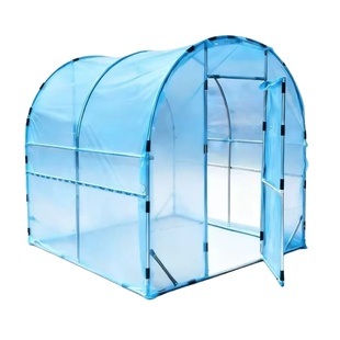 温室保温棚阳光房暖棚冬季家用花房暖房小型种菜大棚骨架室外防寒