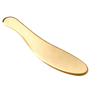 黄铜刮痧板李砭法氏纯铜刮痧刀面部肩颈全身通用虎符铜专用神器砭