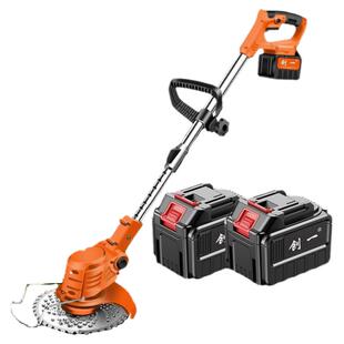 创一电动割草机充电式家用多功能开荒园林锄草神器锂电池除草机