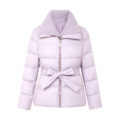 【祝绪丹同款】朗姿集团LIME莱茵冬鹅绒羽绒服英国moon小香风套装