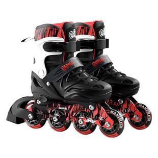 漫威联名儿童轮滑鞋成人溜冰鞋男童滑冰鞋全套装初学者滑轮旱冰鞋