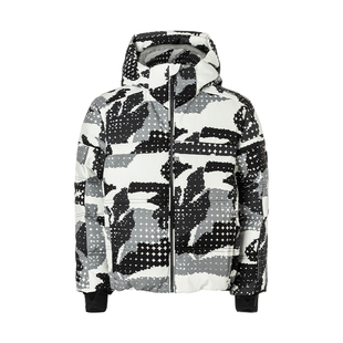 BOGNER博格纳 秋冬BASTI-D儿童印花四向弹力舒适保暖滑雪服