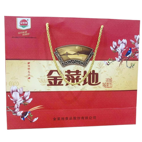 金菜地礼盒【酱+茶干+小菜+麻油】净含量2.08kg马鞍山特产