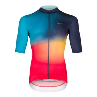 彩虹渐变骑行服PaulSmith