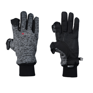 马田触屏摄影手套专业无人机拍照北极绒防滑御寒适用佳能尼康单反索尼富士微单露半指男女户外摄影师专用手套