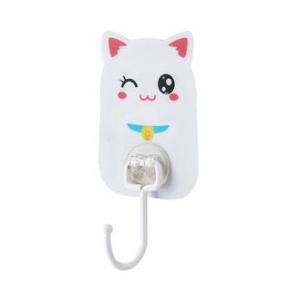 可爱卡通挂钩强力粘胶门后钥匙包创意厨房无痕贴浴室免打孔墙壁挂